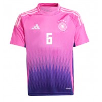 Camisa de Futebol Alemanha Joshua Kimmich #6 Equipamento Secundário Europeu 2024 Manga Curta